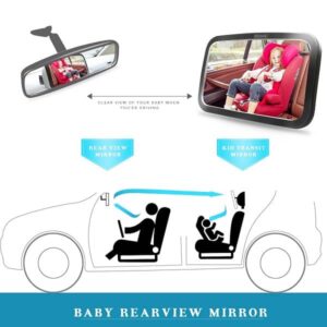 Baby Car safety Mirror min