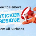 how to remove sticky residue from car exterior