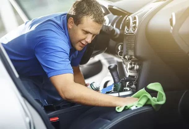 how to clean car seats with household products